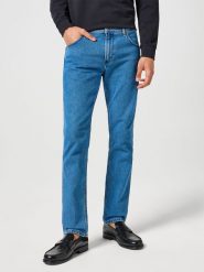 Wrangler Dżinsy - Regular fit - w kolorze niebieskim rozmiar: W31/L30. Niebieskie jeansy męskie Wrangler. Za 206.42 zł.