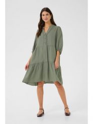 Cream Sukienka w kolorze khaki rozmiar: L/XL. Brązowe sukienki damskie Cream, na co dzień, l, bez wzorów, bez kołnierzyka, bez ramiączek, midi, proste. Za 173.99 zł.