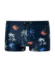 Schiesser Kąpielówki w kolorze granatowym rozmiar: 152. Niebieskie kąpielówki męskie Schiesser, bez wzorów, z materiału. Za 74.11 zł.