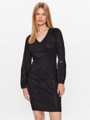 Liu Jo Sport Sukienka codzienna TF3031 J4512 Czarny Regular Fit. Czarne sukienki damskie Liu Jo Sport, na co dzień, xs, bez wzorów, z syntetyku, sportowe, bez kołnierzyka, bez ramiączek, proste. Za 769.99 zł.
