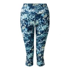 Damskie legginsy 3/4 Dare 2B Influential II. Niebieskie legginsy damskie Dare 2b, bez wzorów. Za 166.00 zł.