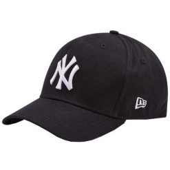 Czapka Z Daszkiem 9Fifty New York Yankees Stretch. Czarne czapki męskie New Era, bez wzorów, z bawełny. Za 251.99 zł.