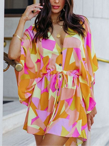 LA Angels Sukienka w kolorze różowo-pomarańczowym rozmiar: XL. Pomarańczowe sukienki damskie LA Angels, na imprezę, xl, bez wzorów, bez kołnierzyka, bez ramiączek, mini. Za 118.01 zł.