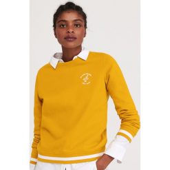 Bluza z bawełny organicznej - Żółty. Żółte bluzy bez kaptura damskie Reserved, l, z bawełny. Za 99.99 zł.