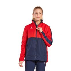 Kurtka Erima Six Wings. Czerwone kurtki męskie Erima, m, bez wzorów, z polaru, z kapturem. W wyprzedaży za 311.50 zł.