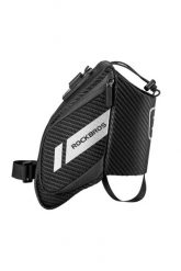 Torba rowerowa Bottleback 1,5L. Czarne torebki klasyczne damskie ROCKBROS, bez wzorów, z nadrukiem, bez dodatków. Za 79.99 zł.