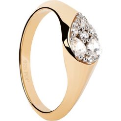 P D Paola Pierścionek P D Paola Vanilla maDemiofilla - pozłacany i 925 sterling silver i srebro Pierścionki 1 ct Damski. Białe pierścionki damskie P D Paola, z cyrkonią, pozłacane. Za 330.99 zł.