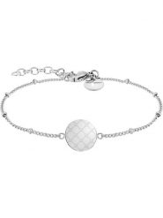 Tamaris Bransoletka z elementami ozdobnymi rozmiar: onesize. Szare bransoletki damskie Tamaris, ze stali. Za 91.56 zł.