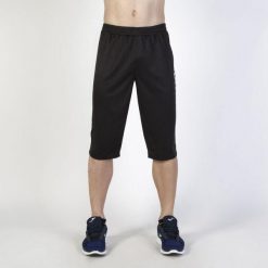 Bermudy sportowe męskie Joma Luxor. Czarne szorty męskie Joma, bez wzorów, sportowe. Za 182.50 zł.