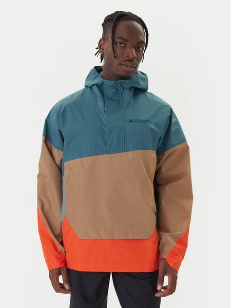 Adidas Kurtka anorak Terrex Xploric 2.5L JL9753 Kolorowy Loose Fit. Kurtki outdoor męskie Adidas, l, bez wzorów, z syntetyku, bez kaptura. Za 698.99 zł.