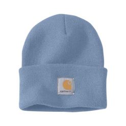 Czapka zimowa Carhartt Acrylic Watch Hat. Czerwone czapki męskie Carhartt, na zimę, bez wzorów, sportowe. Za 72.99 zł.
