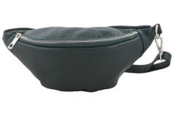 Torebka damska saszetka / nerka - CASUAL - Zielona ciemna. Zielone torebki klasyczne damskie Barberinis, bez wzorów, ze skóry, bez dodatków. Za 138.99 zł.