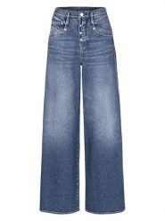 Herrlicher Dżinsy "Shyra" - Palazzo fit - w kolorze niebieskim rozmiar: W27/L32. Niebieskie jeansy damskie Herrlicher. Za 208.99 zł.