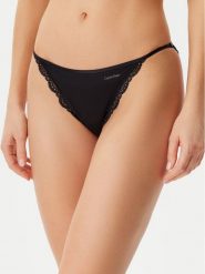 Calvin Klein Underwear Figi klasyczne LV00QD5269 Czarny. Czarne figi damskie Calvin Klein Underwear, xs, bez wzorów, z syntetyku. Za 49.99 zł.