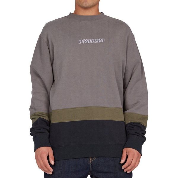 Bluza DC Shoes Downing, Mężczyźni. Szare bluzy bez kaptura męskie DC Shoes, m, z bawełny. Za 290.00 zł.