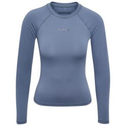 Damska koszulka z długim rękawem Hummel Prima. Szare t-shirty damskie HUMMEL, l, bez wzorów, z materiału, bez kołnierzyka. Za 193.50 zł.