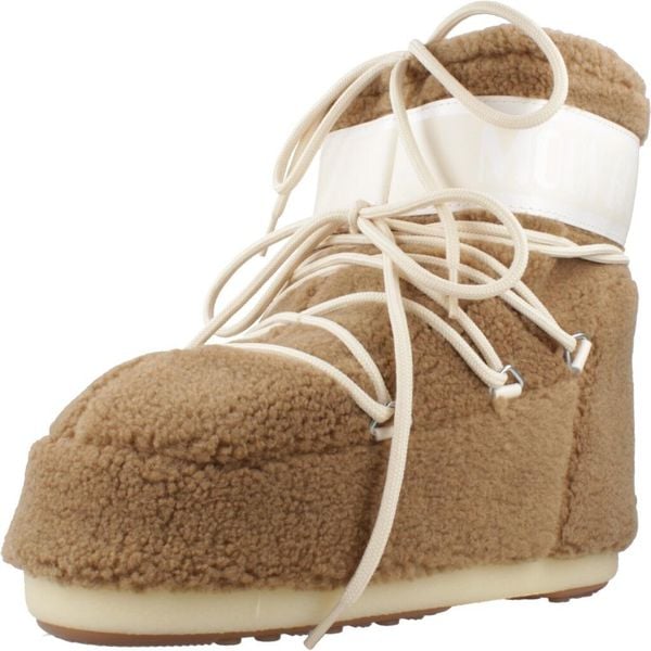 MOON BOOT MB ICON LOW FLEECE Brązowy. Brązowe obuwie trekkingowe damskie Moon Boot. Za 1,230.99 zł.