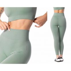 Legginsy treningowe damskie Carpatree Simply Seamless. Zielone legginsy damskie Carpatree, s, bez wzorów. Za 129.99 zł.