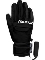 Reusch Rękawiczki funkcyjne "Warrior" w kolorze czarnym rozmiar: 4,5. Czarne rękawiczki dziecięce REUSCH, ze skóry, bez ramiączek. Za 119.40 zł.