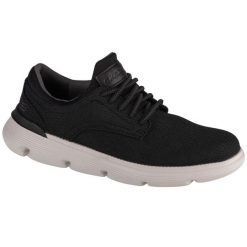 Buty sportowe Sneakersy męskie, Garza - Reardon. Czarne buty sportowe na co dzień męskie Skechers, bez zapięcia, trekkingowe. Za 279.99 zł.