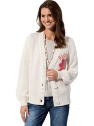 WITT WEIDEN Kardigan w kolorze białym rozmiar: 50. Białe kardigany damskie WITT WEIDEN, bez wzorów. Za 69.99 zł.