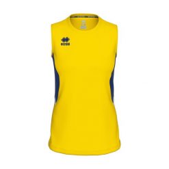 Damski tank top Errea Carry. Niebieskie topy damskie ERREA, bez wzorów, bez ramiączek. Za 227.50 zł.