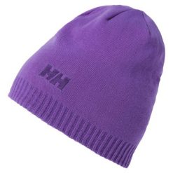 Czapka zimowa unisex Helly Hansen Brand Beanie. Czarne czapki zimowe damskie Helly Hansen, z elastanu. W wyprzedaży za 57.00 zł.