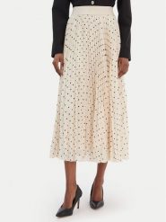 JOOP! Spódnica plisowana Salma2 30100095 Beżowy Regular Fit. Brązowe spódniczki damskie Joop!, bez wzorów, z syntetyku, plisowane. Za 949.99 zł.