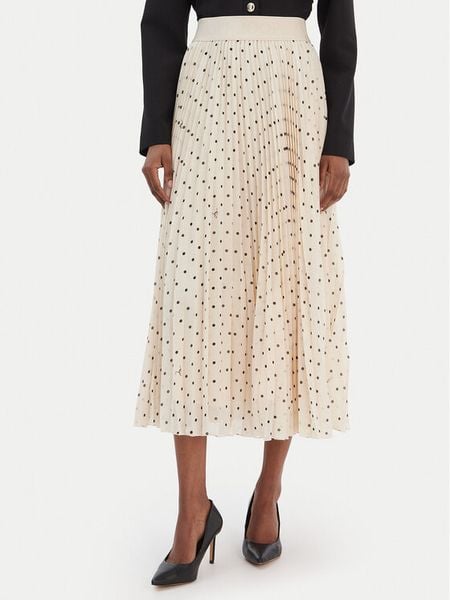 JOOP! Spódnica plisowana Salma2 30100095 Beżowy Regular Fit. Brązowe spódniczki damskie Joop!, bez wzorów, z syntetyku, plisowane. Za 849.99 zł.