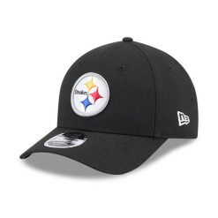 Czapka New Era 940 M-Crown Pittsburgh Steelers NFL Team czarna. Czarne czapki męskie New Era, bez wzorów. Za 156.51 zł.