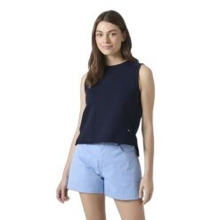 Damski tank top Helly Hansen Capri. Niebieskie topy damskie Helly Hansen, s, bez wzorów, bez kołnierzyka. Za 286.50 zł.