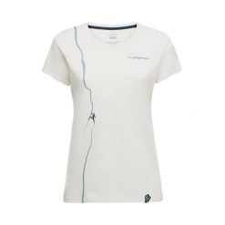 T-shirt damski La Sportiva Route. Białe t-shirty damskie La Sportiva, l, bez wzorów, z bawełny, bez kołnierzyka. Za 220.50 zł.