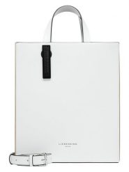 LIEBESKIND BERLIN Skórzana torebka "Paperbag M" w kolorze biało-beżowym - 29 x 34 cm rozmiar: onesize. Białe torebki klasyczne damskie LIEBESKIND BERLIN, bez wzorów, z materiału, bez dodatków. Za 658.88 zł.