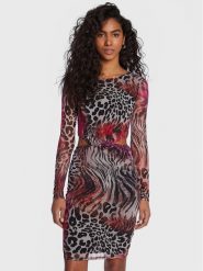 Guess Sukienka codzienna W3RK75 KBAH2 Kolorowy Slim Fit. Sukienki damskie Guess, na co dzień, xl, z aplikacjami, z syntetyku, bez kołnierzyka, bez ramiączek, proste. Za 619.99 zł.
