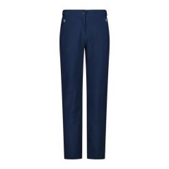 Damskie spodnie narciarskie stretch CMP Clima Protect. Niebieskie spodnie materiałowe damskie CMP, bez wzorów, sportowe. Za 459.99 zł.
