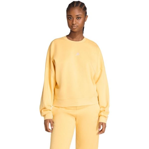 Bluza damska adidas Essentials Small Logo Feelcozy. Żółte bluzy bez kaptura damskie Adidas, xl, z dzianiny. Za 153.99 zł.
