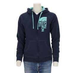 Second life - Bluza damska The North Face rozpinana pełna zamek - Jak nowy. Niebieskie bluzy bez kaptura damskie The North Face, l, bez wzorów, bez ramiączek, bez kaptura. Za 149.06 zł.