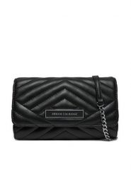 Armani Exchange Torebka 948481 4R742 00020 Czarny. Czarne torebki klasyczne damskie Armani Exchange, bez wzorów, ze skóry, bez dodatków. Za 299.99 zł.
