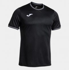 Koszulka Joma Toletum V. Czarne t-shirty sportowe męskie Joma, l, z meshu, bez ramiączek, do piłki nożnej. Za 257.00 zł.