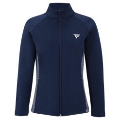 Damska bluza dresowa Tecnifibre Tour 2024. Niebieskie bluzy bez kaptura damskie TECNIFIBRE, z dresówki. W wyprzedaży za 393.50 zł.