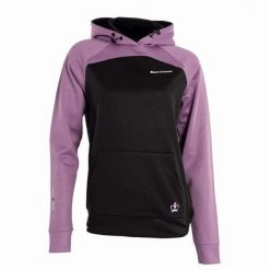 Bluza z kapturem Black Crown Merida Rosa/Negro. Czarne bluzy sportowe damskie BLACK CROWN, xs, bez wzorów, z materiału, bez ramiączek, długie, z kapturem. Za 217.35 zł.