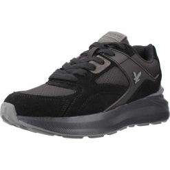 Buty LYLE&SCOTT GRADY005 Czarny. Czarne buty trekkingowe męskie LYLE AND SCOTT, ze skóry, bez zapięcia, trekkingowe. Za 465.99 zł.