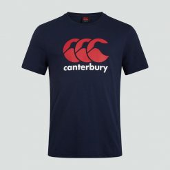 Koszulka Canterbury CCC Logo. Niebieskie bluzki damskie CANTERBURY, bez wzorów, sportowe, bez kołnierzyka, bez ramiączek. Za 221.50 zł.