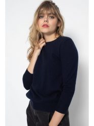 Perfect Cashmere Kaszmirowy sweter "Vanessa" w kolorze granatowym rozmiar: L. Niebieskie swetry klasyczne damskie Perfect Cashmere, l, z kaszmiru, bez kołnierzyka. Za 347.99 zł.