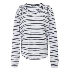 Bluza Z Kapturem Damska Paski W Serek Minerve. Białe bluzy z kapturem damskie Regatta, xl. Za 73.99 zł.