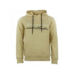 Bawełniana bluza Peak Mountain French Terry. Brązowe bluzy z kapturem męskie Peak Mountain, xl, z bawełny. Za 223.50 zł.