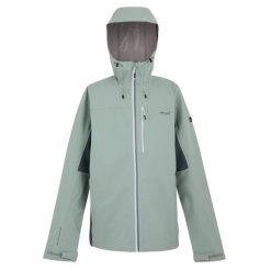Męska Kurtka Wodoodporna Birchdale II. Niebieskie kurtki męskie Regatta, m, bez wzorów, sportowe, bez kaptura. Za 154.99 zł.