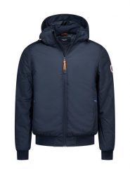 NEW ZEALAND AUCKLAND Kurtka przejściowa w kolorze granatowym rozmiar: M. Niebieskie kurtki męskie New Zealand Auckland, m, bez wzorów, bez kaptura. Za 392.52 zł.