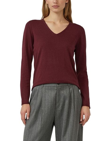 S.Oliver Sweter w kolorze bordowym rozmiar: 44. Czerwone swetry klasyczne damskie S.Oliver, s, bez kołnierzyka. Za 62.03 zł.