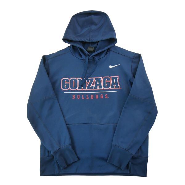 Second life - Nike bluza męska z kapturem NCAA - Stan bardzo dobry. Niebieskie bluzy z kapturem męskie Nike, l, z jeansu. Za 106.46 zł.